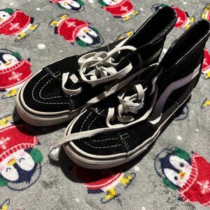 Black high top vans